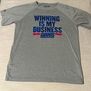 NY Giants Under Armor NFL heat gear tee